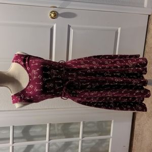 Boutique, Pink Fit and Flare Summer Dress